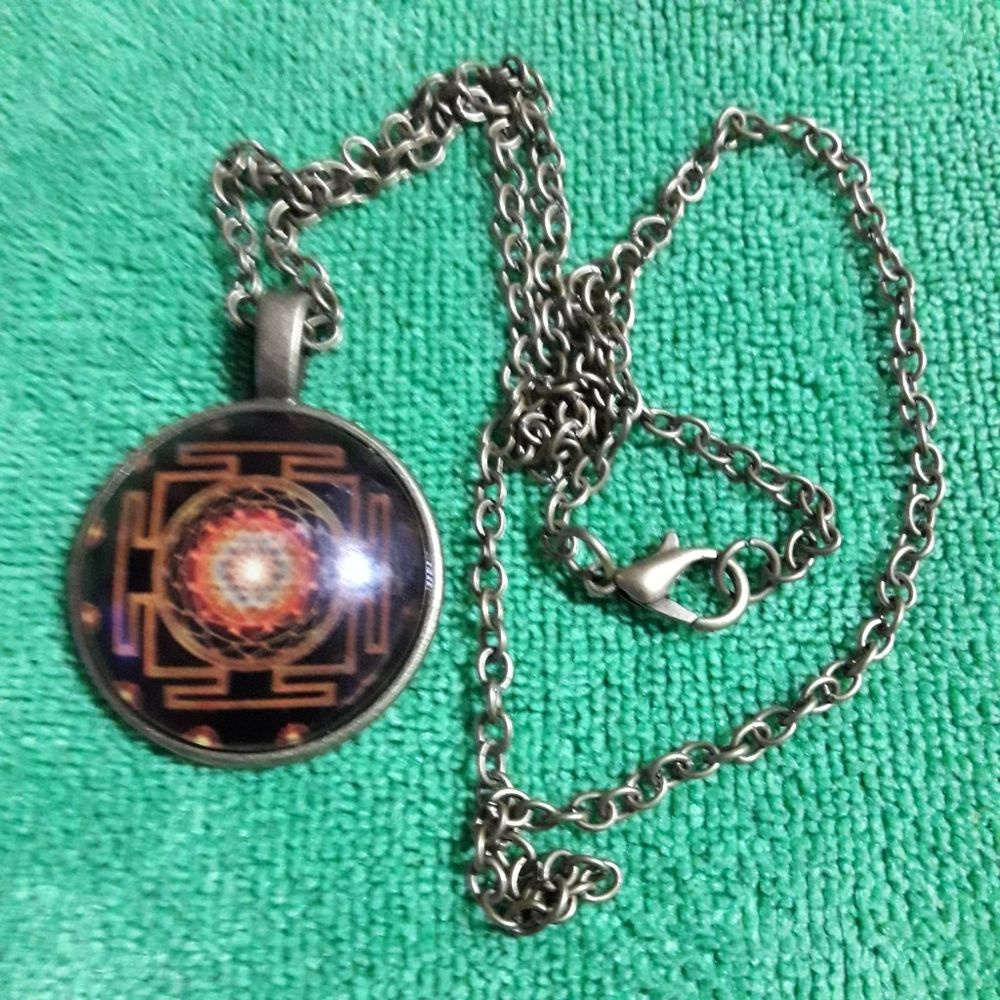 Sri Yantra Pendant Necklace photo review