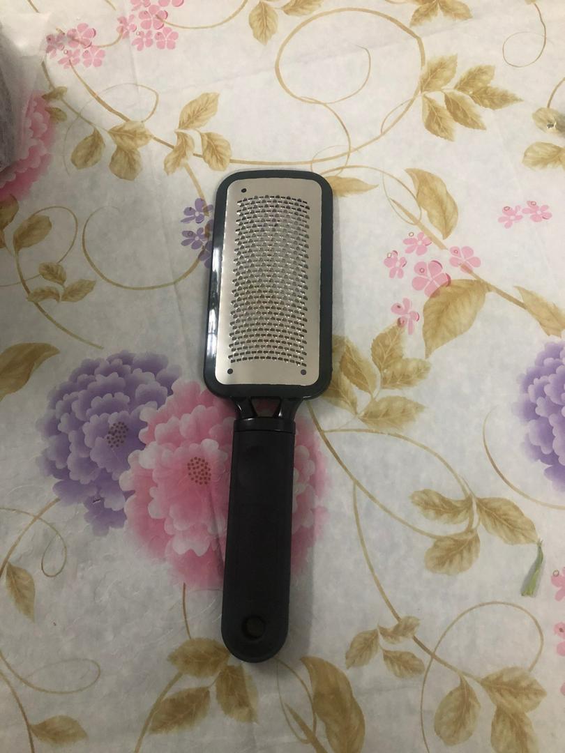 Stainless Steel Feet Scrub Foot Rasp File Foot Care photo review