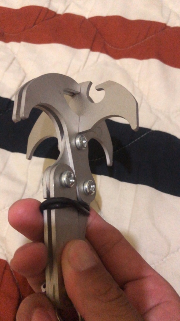 Stainless Steel Folding Gravity Hook photo review