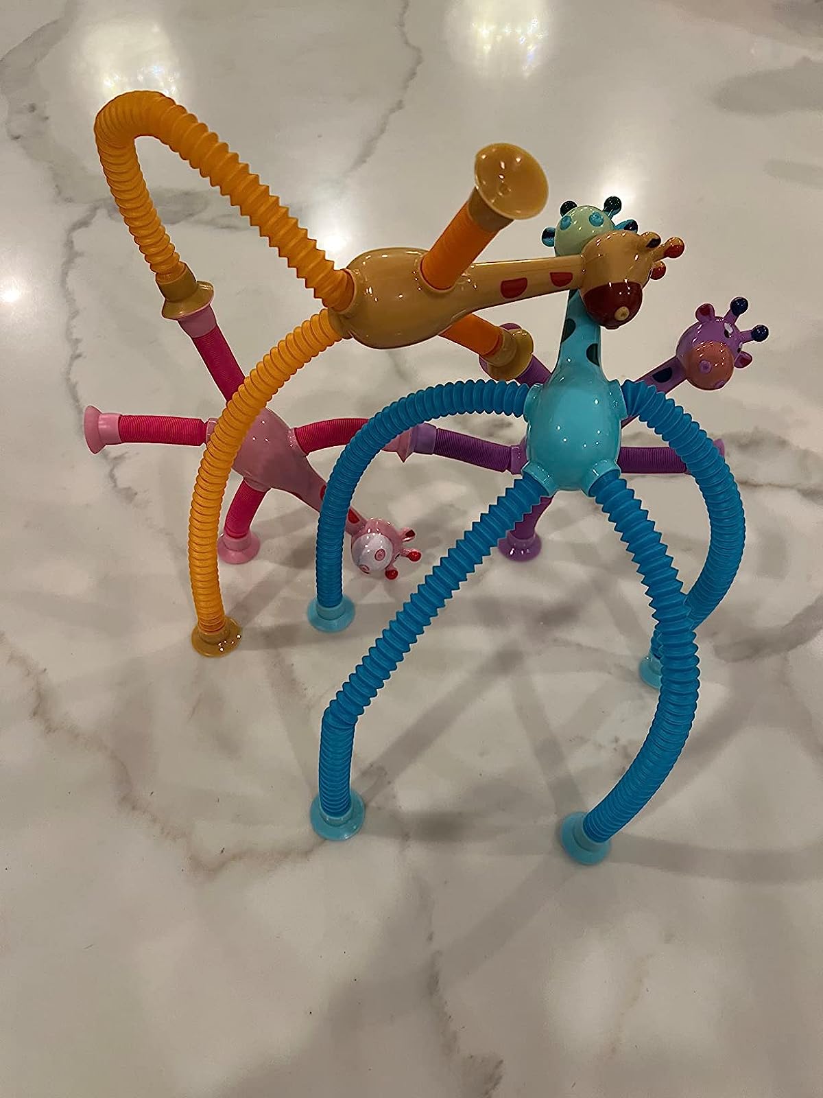 Animated Straw Giraffe Puzzle Toy for Kids photo review