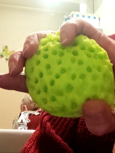 Honeycomb Loofah Non-Scattered Super Soft Sponge photo review