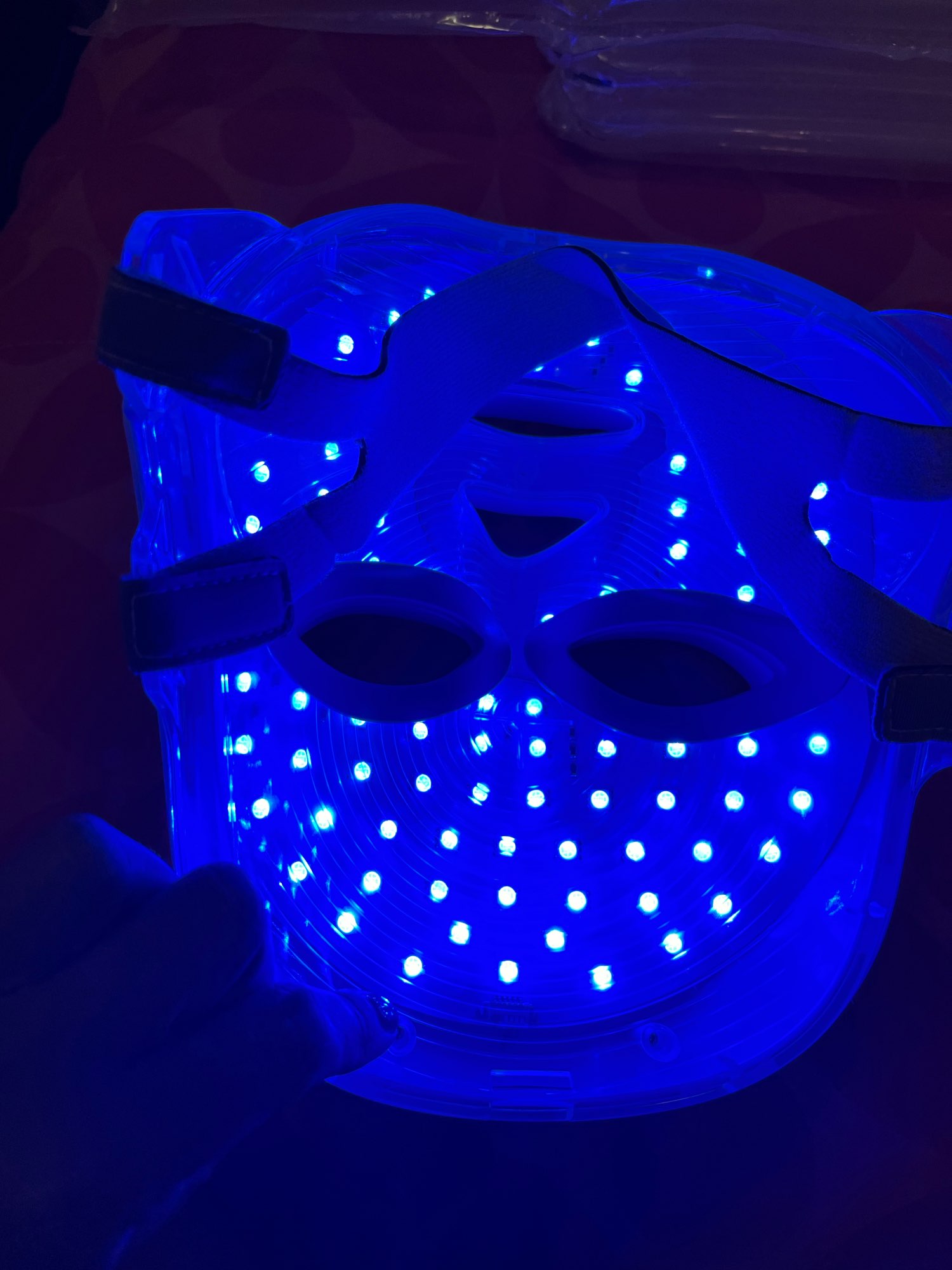 7 Colors LED Light Therapy Mask for Rosacea Treatment photo review