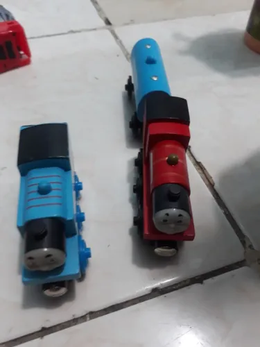 Handy Wooden Train Toys For Children photo review