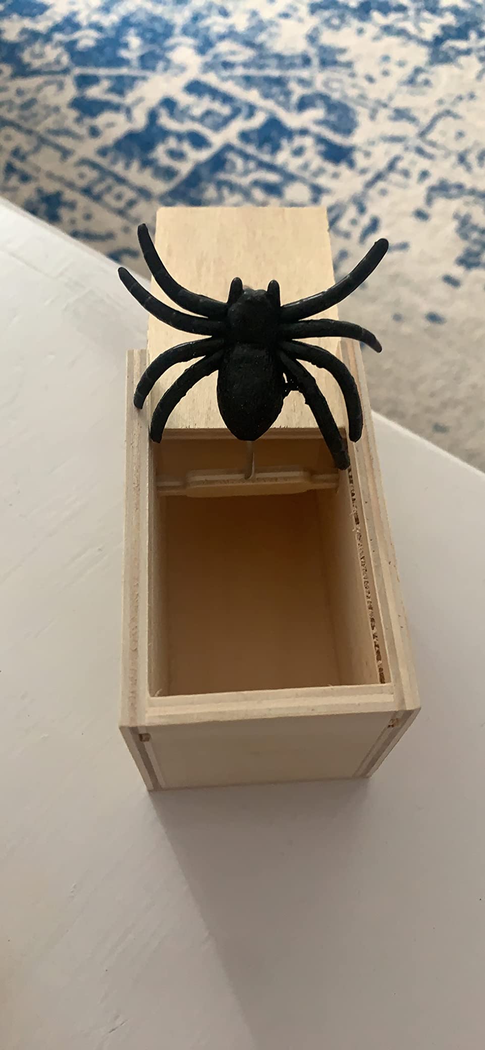 Toy Box Insect Wooden Prank Trick Spider In A Box photo review