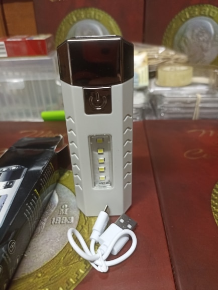 Ultra Bright 99M Lumens Tactical LED Flashlight with USB Charging photo review