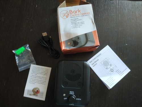 Ultrasonic Anti Dog Barking Deterrent Control Device photo review