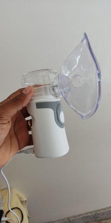 Ultrasonic Portable Nebulize Inhaler Mist Humidifier Machine Kit photo review