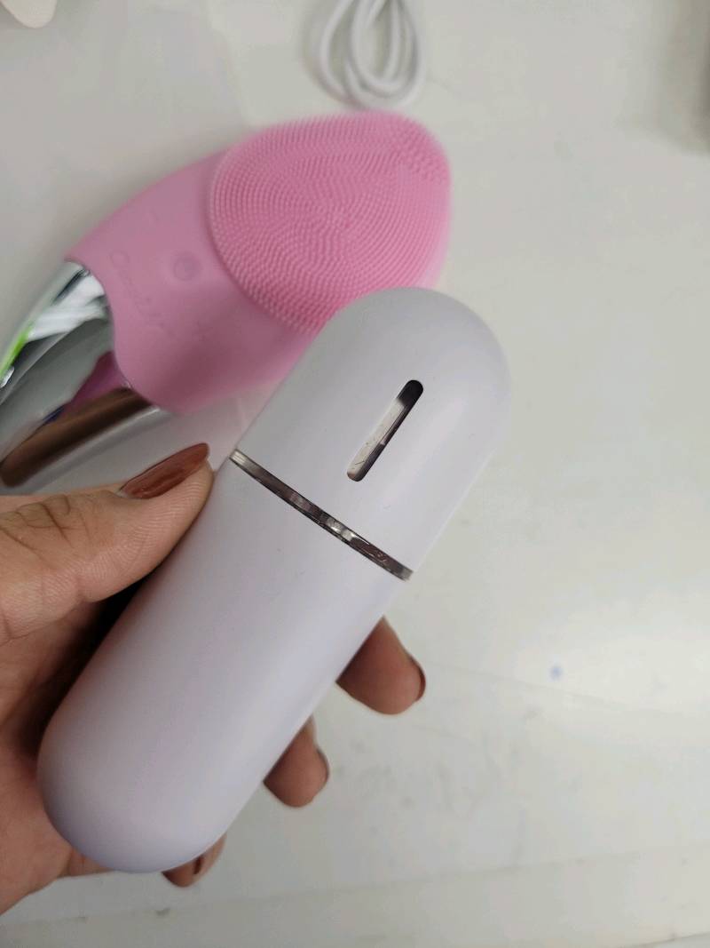 Ultrasonic Skin Scrubber Vibration Face Scraper Spatula photo review