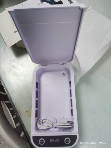 Uv Phone Sanitizer Disinfection Cleaning Device photo review