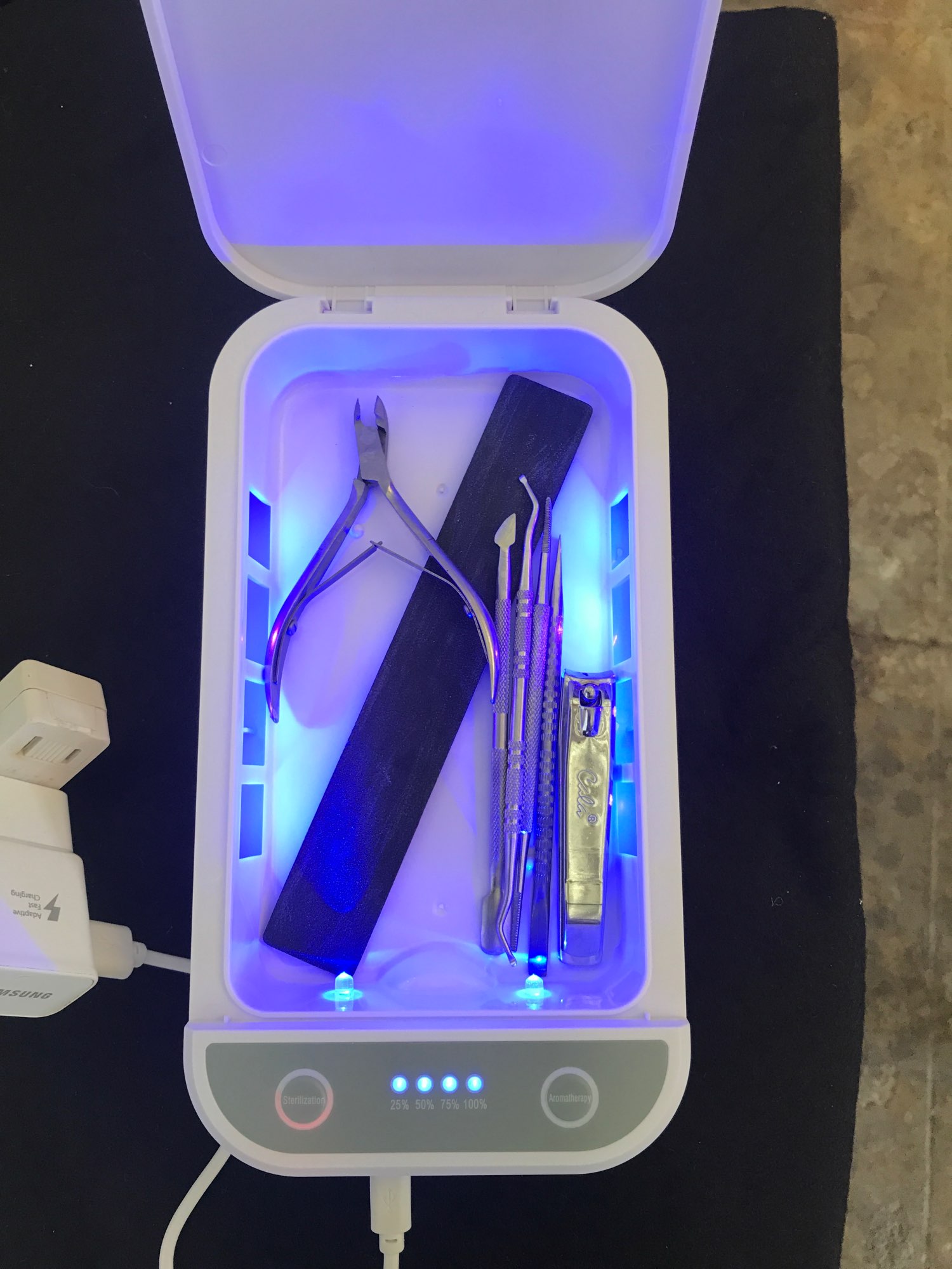 Uv Phone Sanitizer Disinfection Cleaning Device photo review