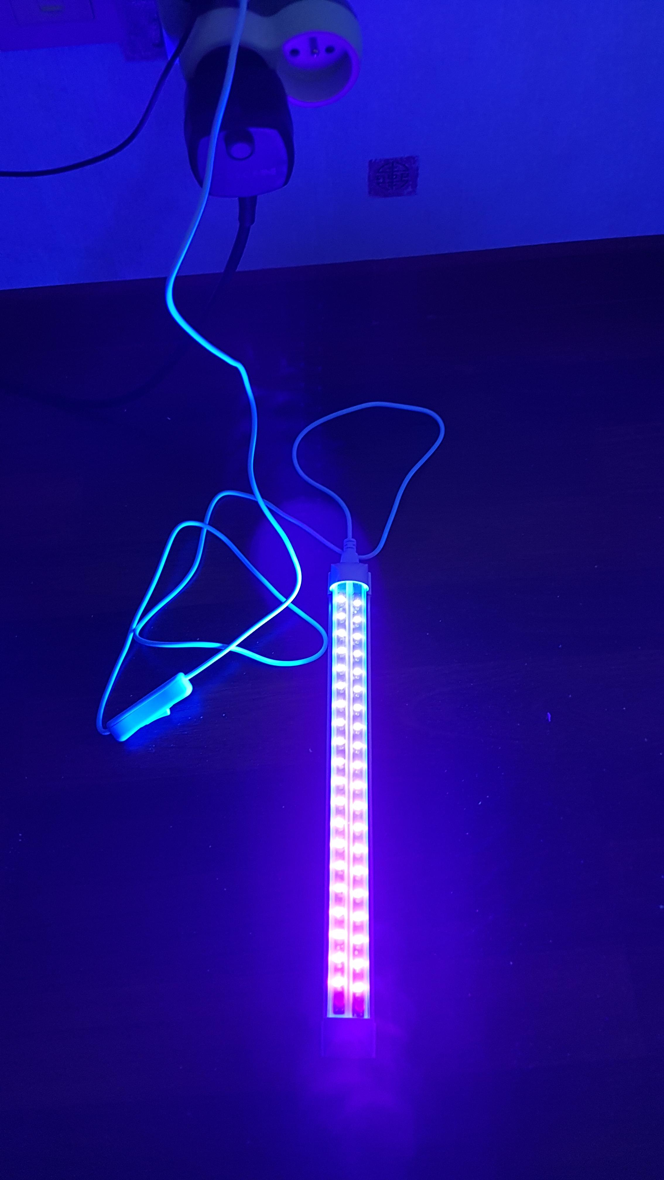 LED Purple Light Tube Wide Pressure Disinfection Lamp photo review