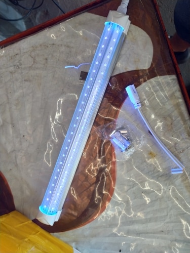 LED Purple Light Tube Wide Pressure Disinfection Lamp photo review