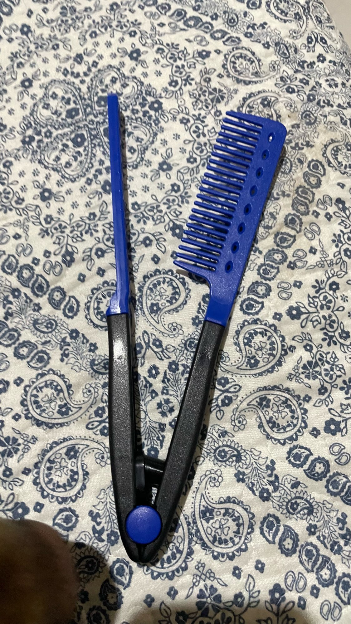 V Clip Hair Straightener and Curler for Wet or Dry Hair photo review