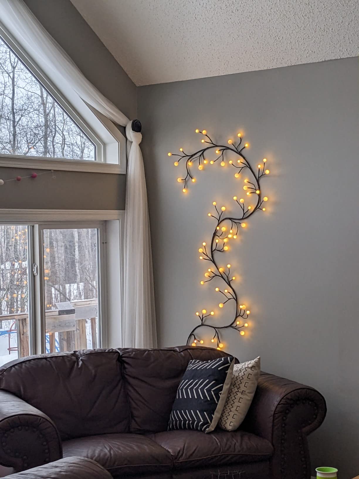 Artificial Vine Tree Lights for Bedroom Living Room photo review