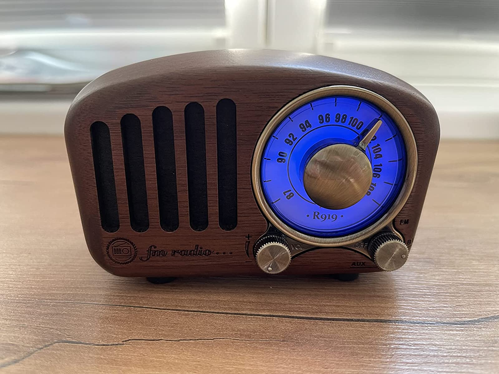 Vintage Radio Retro Bluetooth Speaker photo review