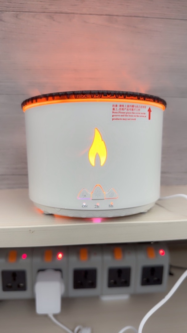 Volcano Humidifier Ultrasonic Essential Oil Smart Diffuser photo review