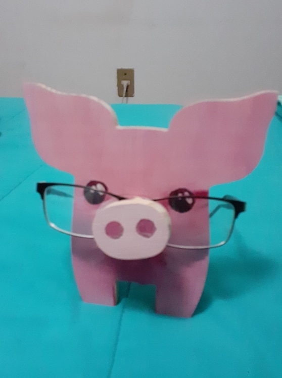 Convenient Cute Animal Shaped Glasses Rack photo review