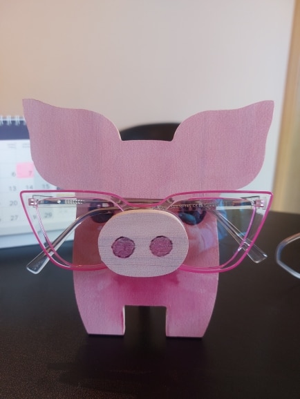 Convenient Cute Animal Shaped Glasses Rack photo review