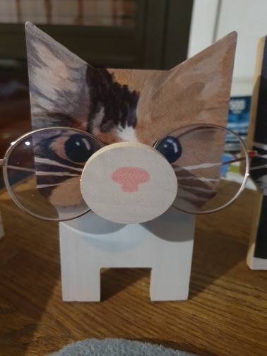 Convenient Cute Animal Shaped Glasses Rack photo review