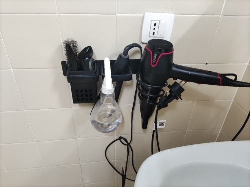 Bathroom Hair Dryer Storage Bracket photo review