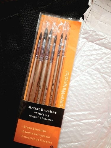 Convenient Multi Size Painting Brush Set photo review