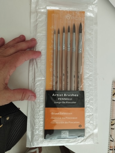 Convenient Multi Size Painting Brush Set photo review