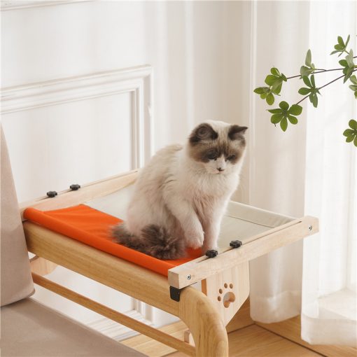 Window Side Cat Hanging Bed for All Seasons