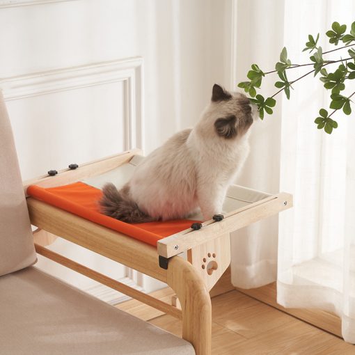 Window Side Cat Hanging Bed for All Seasons