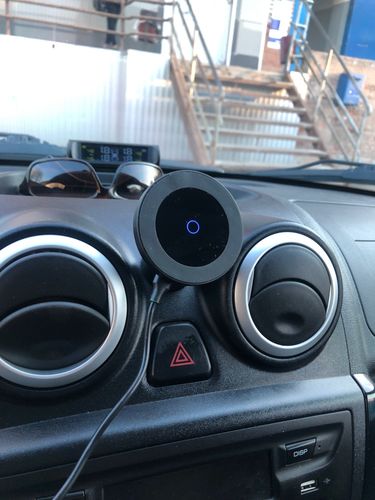 Wireless Car Charger Mount, Car Magnetic Mobile Phone Holder photo review