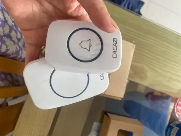 Wireless Smart Doorbell With HD Video And Motion Sensor photo review