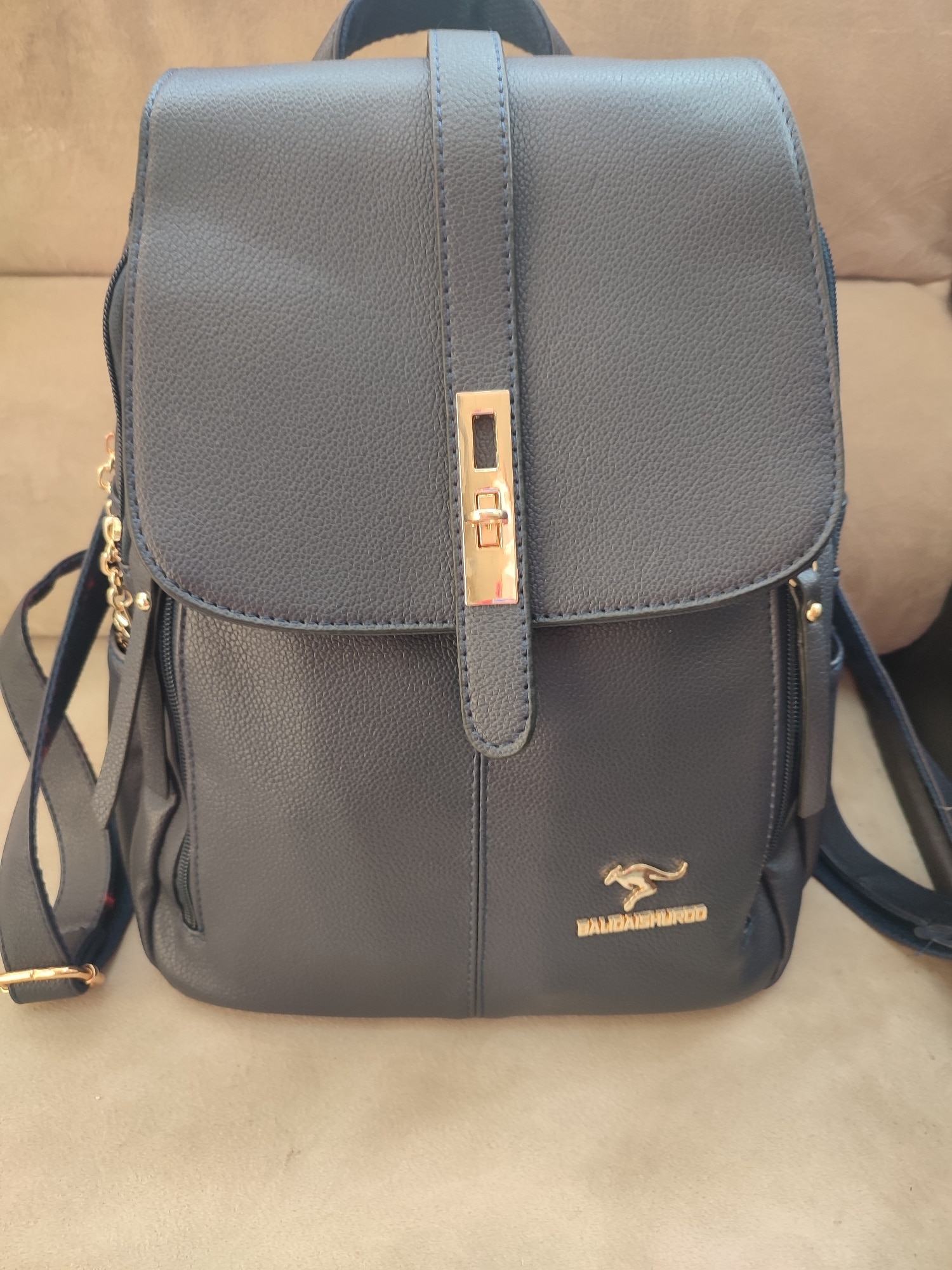 Women's Vintage Leather Backpacks for School, College, Travel, and Everyday photo review