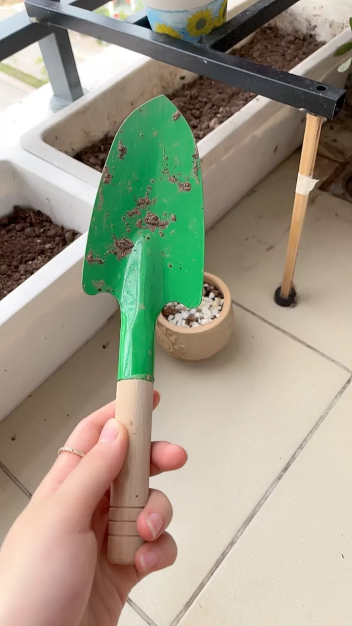 Potted Plant Garden Scissors Small Shovel photo review