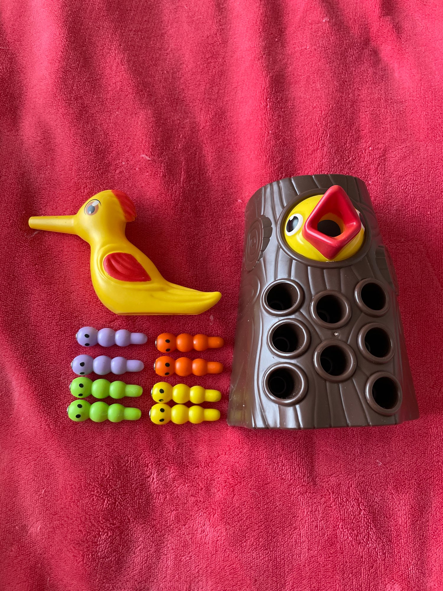 Woodpecker Magnetic Catching Worms and Feeding Toys for Toddlers photo review
