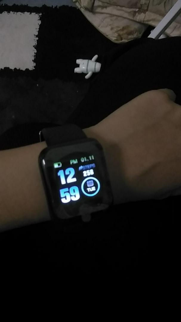 Blood Pressure Monitor Smart Watch with Heart Rate and SpO2 Tracker photo review