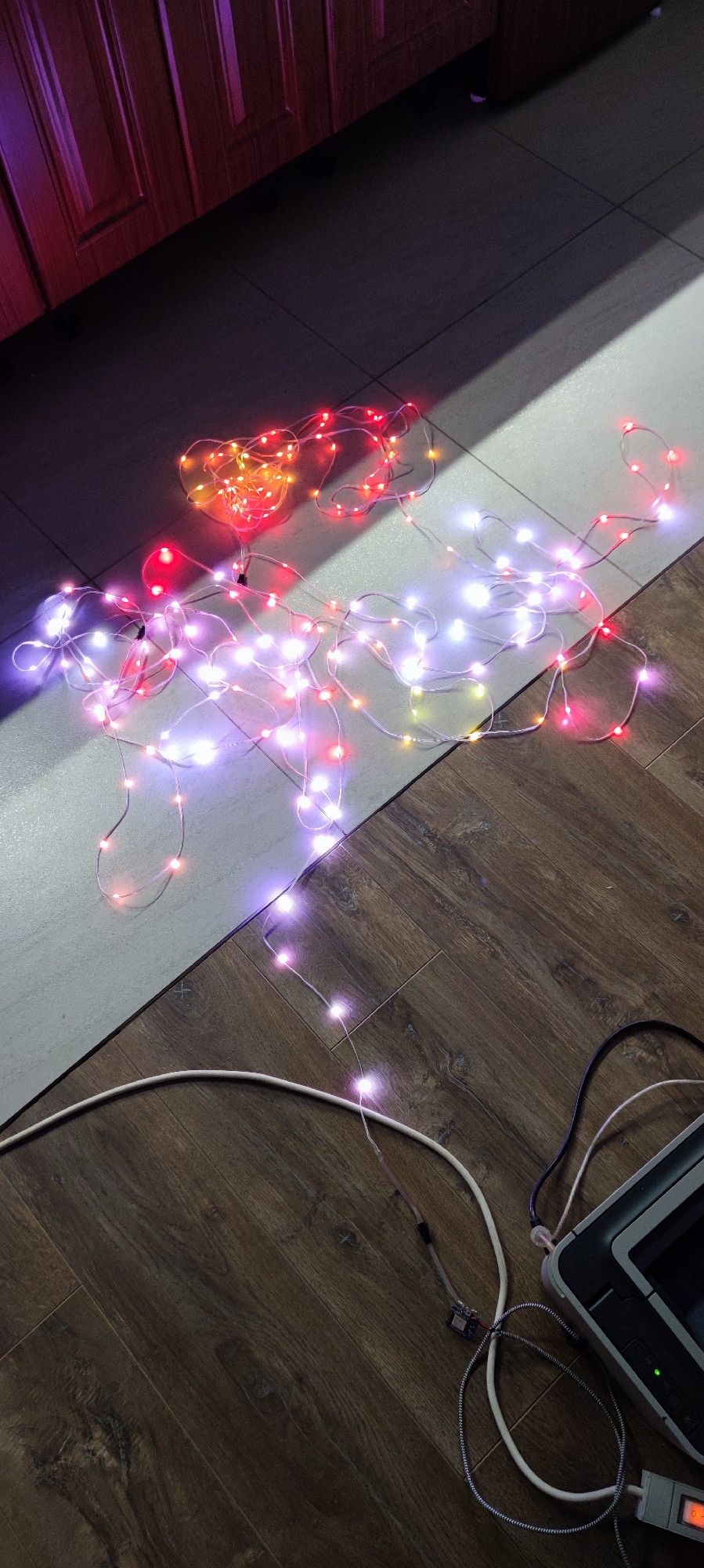 Led String Lights Dream Color Birthday Decoration photo review