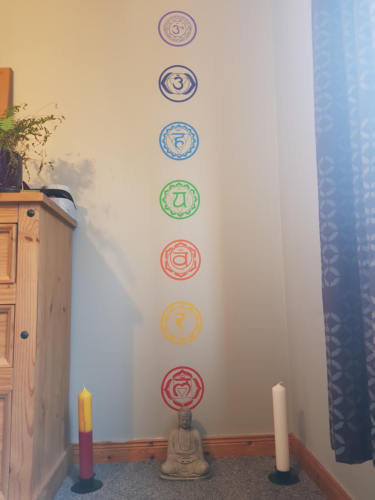 Yoga Meditation Wall Sticker photo review