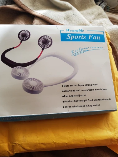 Zwirlly Portable Neck Fan Sports Fan photo review