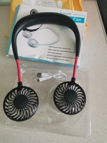 Zwirlly Portable Neck Fan Sports Fan photo review