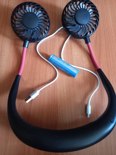 Zwirlly Portable Neck Fan Sports Fan photo review